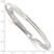 Image of Sterling Silver Polished Triple Intertwined Slip On Bangle Bracelet QB1475
