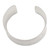 Image of Sterling Silver 39.5mm Hammered Cuff Bracelet