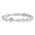Image of Sterling Silver Polished Multi-Shell Bracelet