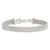 Image of Sterling Silver Diamond-cut Reversible Bracelet
