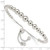 Image of Sterling Silver Graduated Beads Adjustable Bracelet