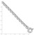 Image of Sterling Silver Rhodium-plated Polished Rolo Link Bracelet