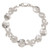 Image of Sterling Silver Polished Starfish,Shell,Sand Dollar Bracelet