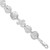 Image of Sterling Silver Polished Starfish,Shell,Sand Dollar Bracelet