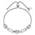 Image of Sterling Silver Rhodium-plated Fancy Link Adjustable Bolo Bracelet
