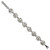 Image of Sterling Silver Brushed Oxidize Burnished Swirl Disc w/1 in Ext. Bracelet