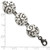 Image of Sterling Silver Brushed Oxidize Burnished Swirl Disc w/1 in Ext. Bracelet