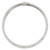 Image of Sterling Silver Polished Diamond-cut and Textured Adjustable Bangle Bracelet