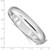 Image of Sterling Silver Rhodium-plated 12.00mm Hinged Bangle Bracelet