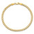 Image of 10k Yellow Gold 3.35mm Hollow Curb Link Chain 10BC106-8