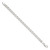 Image of Sterling Silver 6.5mm Flat Cuban Anchor Chain QFAN180-8