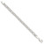 Image of Sterling Silver Polished and Textured Fancy Bracelet QG3229-7.5