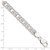 Image of Sterling Silver Polished and Textured Fancy Bracelet QG3229-7.5