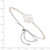 Sterling Silver Hamsa w/ Freshwater Cultured Pearl Adjustable Bracelet