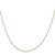 Image of 10k Yellow Gold .5mm Box Chain 10KPE1-16