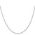 Image of 10k White Gold .9mm Cable Chain 10PE75-18
