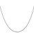 Image of 10k White Gold .8mm Lite-Baby Rope Chain 10WPE3-18