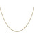 Image of 10k Yellow Gold .8mm Lite-Baby Rope Chain 10KPE3-20