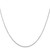 Image of 10k White Gold .8mm Diamond-cut Cable with Lobster Clasp Chain 10PE196-20 Image of 10k White Gold .8mm Diamond-cut Cable with Lobster Clasp Chain 10PE196-20