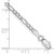 Image of 14k 2.5mm White Gold Figaro Chain