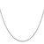Image of 14K White Gold 18 inch .9mm Cable with Spring Ring Clasp Chain