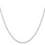 Image of 14K White Gold 20 inch .70mm Ropa with Spring Ring Clasp Chain