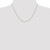 Image of 14K Yellow Gold 18 inch .70mm Ropa with Spring Ring Clasp Chain