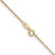 Image of 14K Yellow Gold 20 inch .9mm Cable with Spring Ring Clasp Chain