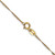 Image of 14K Yellow Gold 14 inch 1mm Singapore with Spring Ring Clasp Chain Image of 14K Yellow Gold 14 inch 1mm Singapore with Spring Ring Clasp Chain