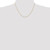 Image of 14K Yellow Gold 18 inch 1.10mm Singapore with Spring Ring Clasp Chain