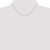 Image of 14K White Gold 16 inch .75mm Cable with Spring Ring Clasp Pendant Chain