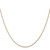 Image of 14K Yellow Gold 16 inch .8mm Light Baby Rope with Spring Ring Clasp Chain