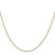 Image of 14K Yellow Gold 18 inch .85mm Diamond-cut Spiga with Spring Ring Clasp Chain