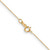 Image of 14K Yellow Gold 18 inch .6mm Diamond-cut Round Open Link Cable with Spring Ring Clasp Chain