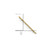 Image of 14K Yellow Gold 18 inch .6mm Diamond-cut Round Open Link Cable with Spring Ring Clasp Chain