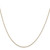 Image of 14K Yellow Gold 22 inch .6mm Diamond-cut Round Open Link Cable with Spring Ring Clasp Chain
