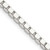 Image of Sterling Silver 3mm Box Chain QBX057-20