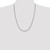 Image of Sterling Silver 3.5mm Curb Chain QCB100-24
