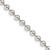 Image of Sterling Silver 4mm Beaded Chain QK29-20