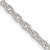 Image of Sterling Silver 3.5mm Cable Chain QCL100-24