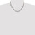Image of Sterling Silver 5.5mm Figaro Chain QFG150-18