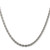 Image of Sterling Silver 3mm Solid Rope Chain QDR060-22