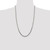 Image of Sterling Silver 4.5mm Flat Curb Chain QLB120-26