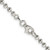 Image of Sterling Silver 3mm Fancy Beaded Chain QFC166-20