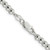 Image of Sterling Silver 4mm Beads on Box Chain QK33-18