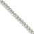 Image of Sterling Silver 4mm Beads on Box Chain QK33-20