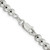 Image of Sterling Silver 5mm Beads on Box Chain QK34-18