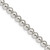 Image of Sterling Silver 5mm Beads on Box Chain QK34-20