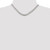 Image of Sterling Silver 6mm Beveled Curb Chain QFB150-16