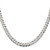 Image of Sterling Silver 6mm Beveled Curb Chain QFB150-18